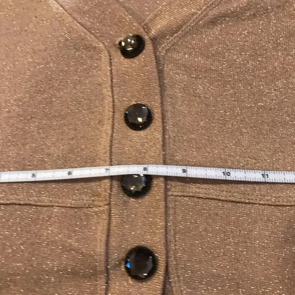 JUS D’ Orange CROPPED SHRUG SWEATER XS/S - Picture 8 of 16